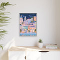 Amalfi Coast Framed Canvas
