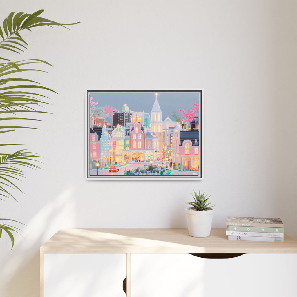 Boston Skyline Canvas