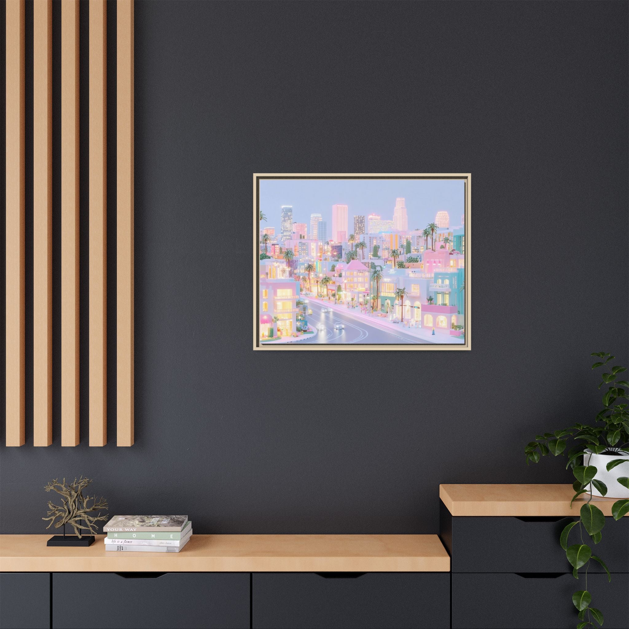 Los Angeles Skyline Canvas
