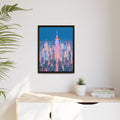 NYC Empire State Skyline Framed Canvas