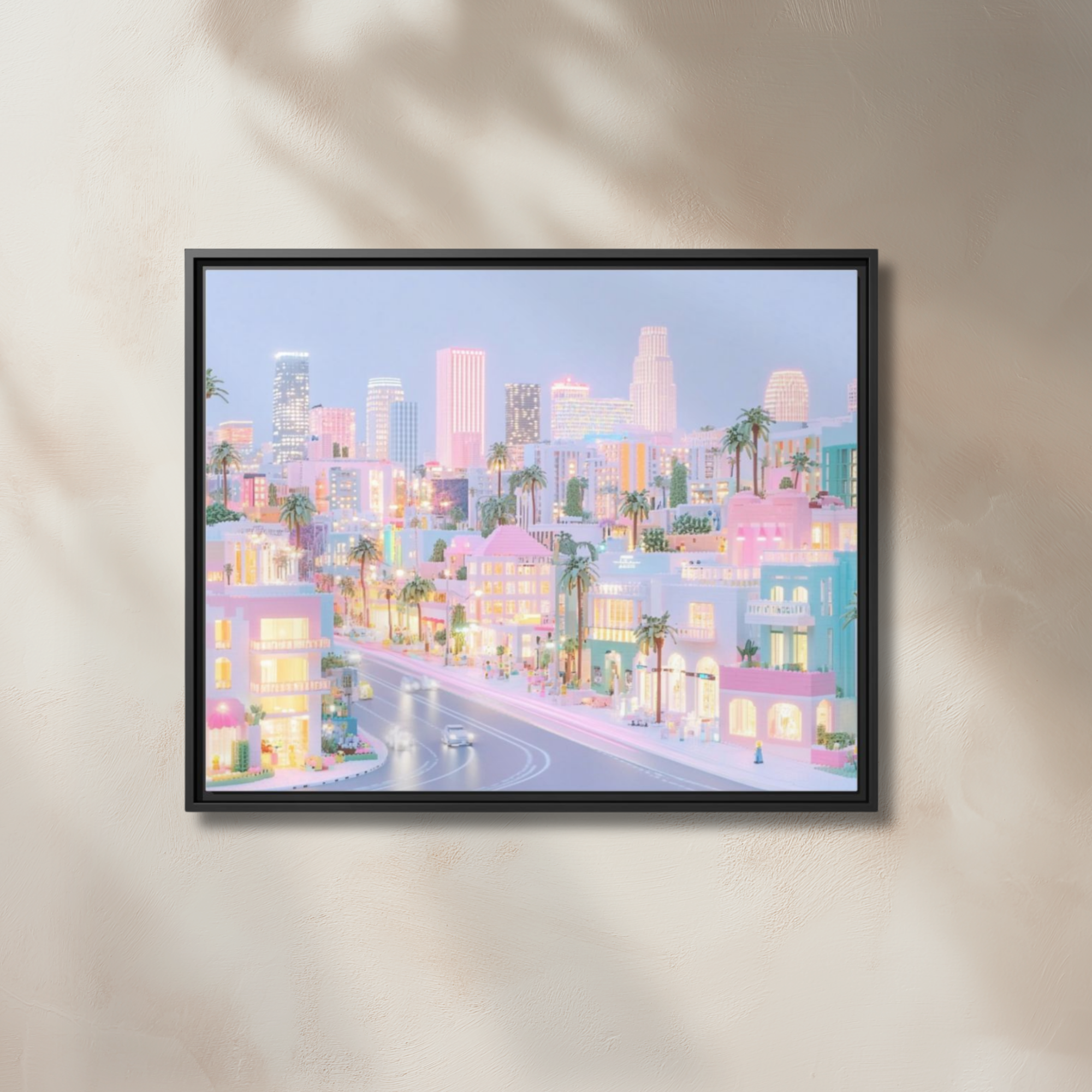 Los Angeles Skyline Canvas
