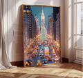 Christmas NYC Poster