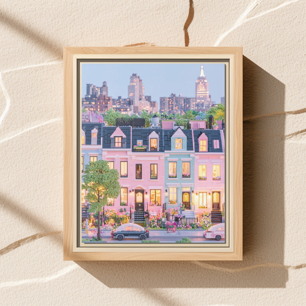 Brooklyn Brownstone Poster