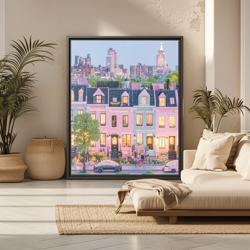 Brooklyn Brownstone Poster