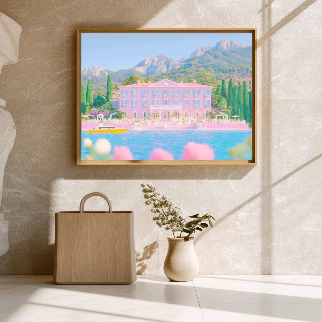 Lake Como Villa Poster