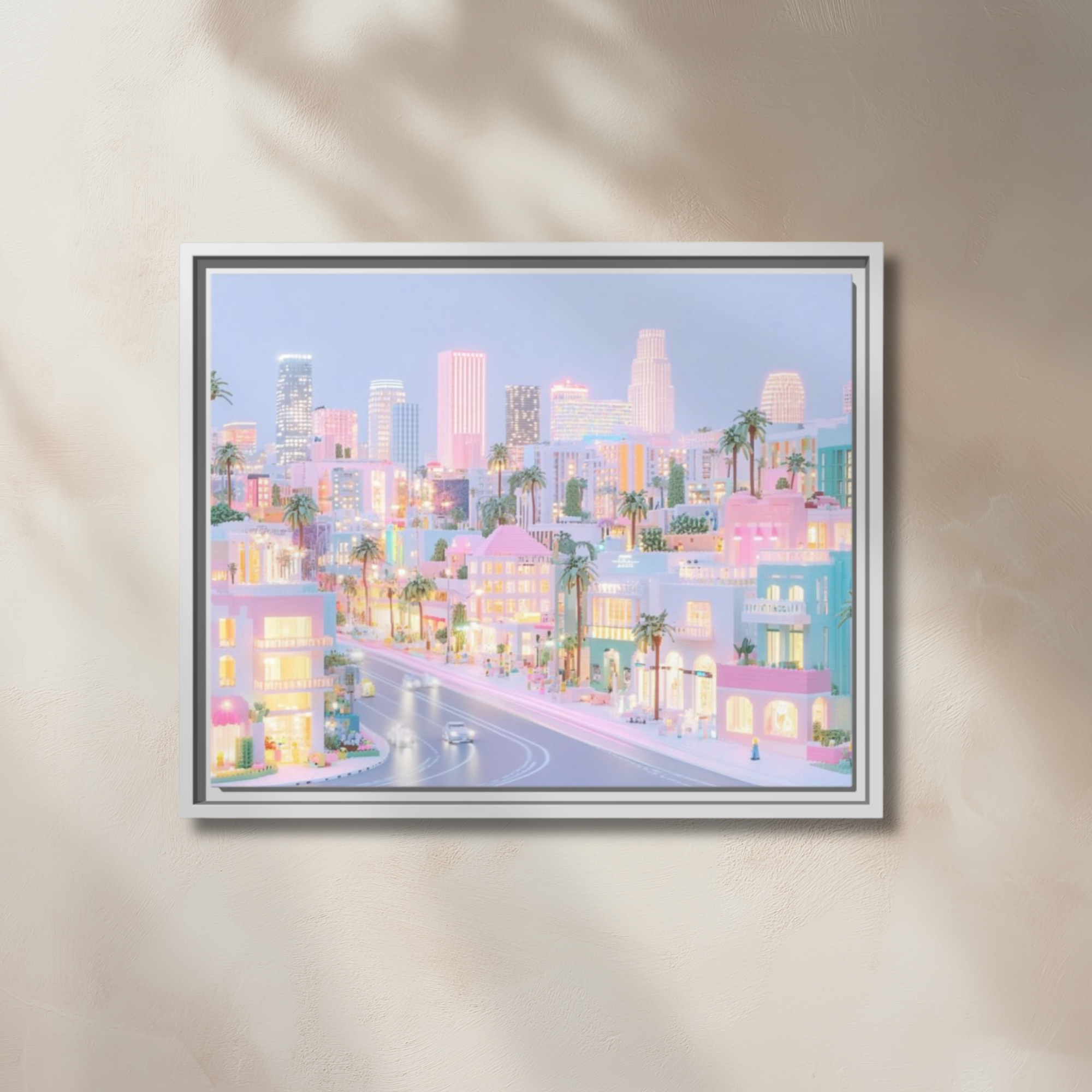 Los Angeles Skyline Canvas