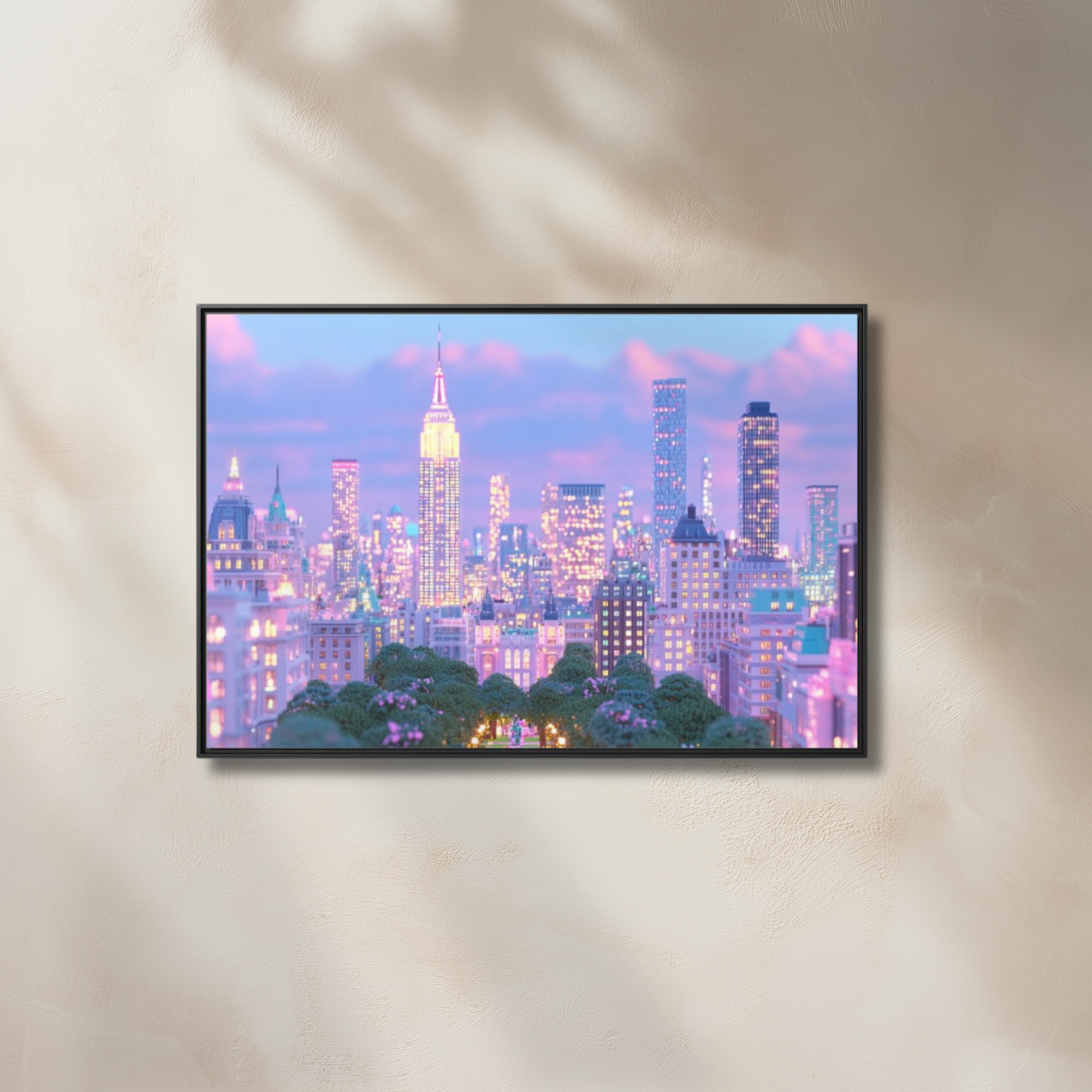 Central Park Skyline Canvas