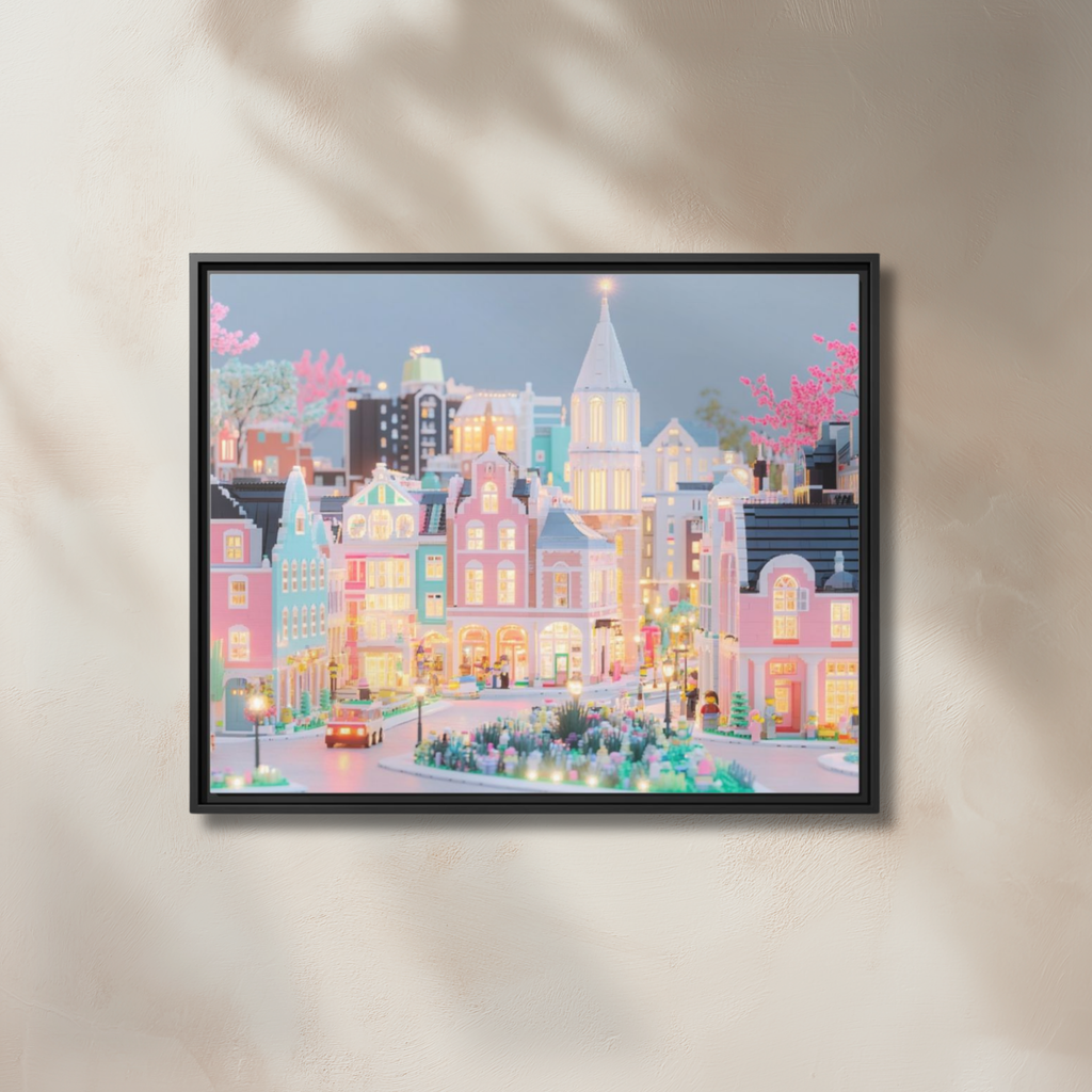 Boston Skyline Canvas