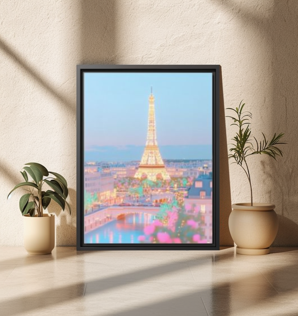 Paris Eiffel Tower Poster