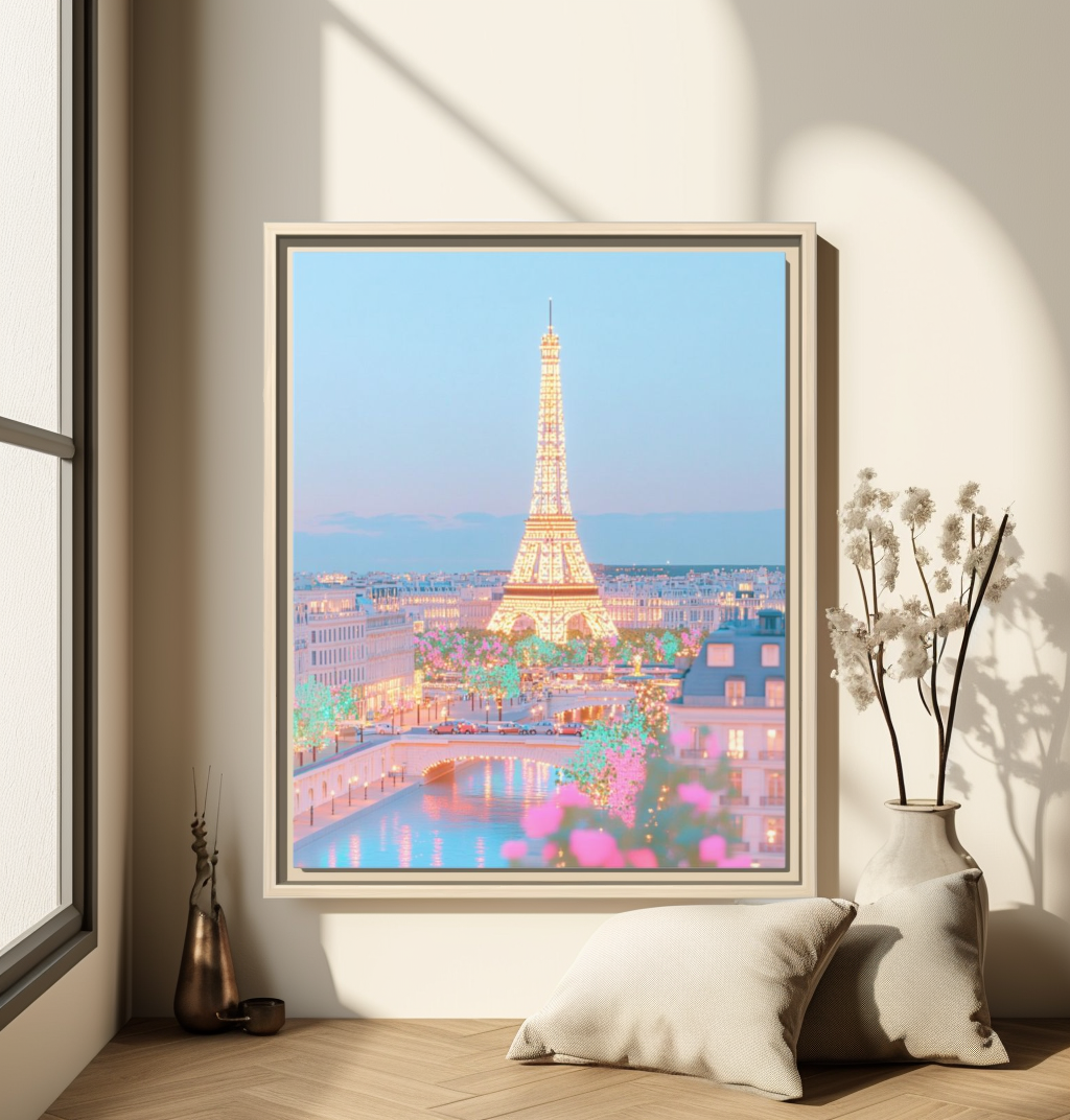 Paris Eiffel Tower Poster