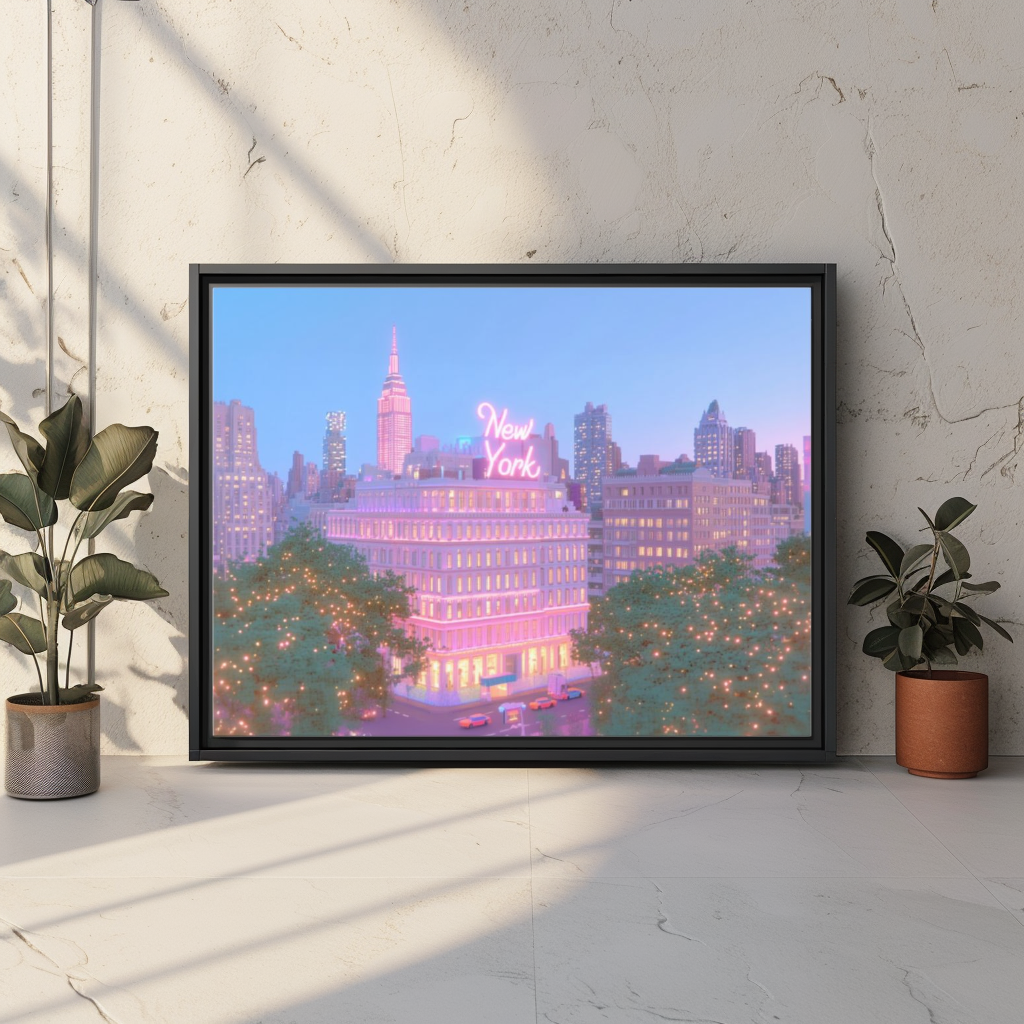 Empire State Building Canvas