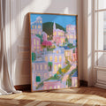 Pastel San Francisco Cityscape Poster